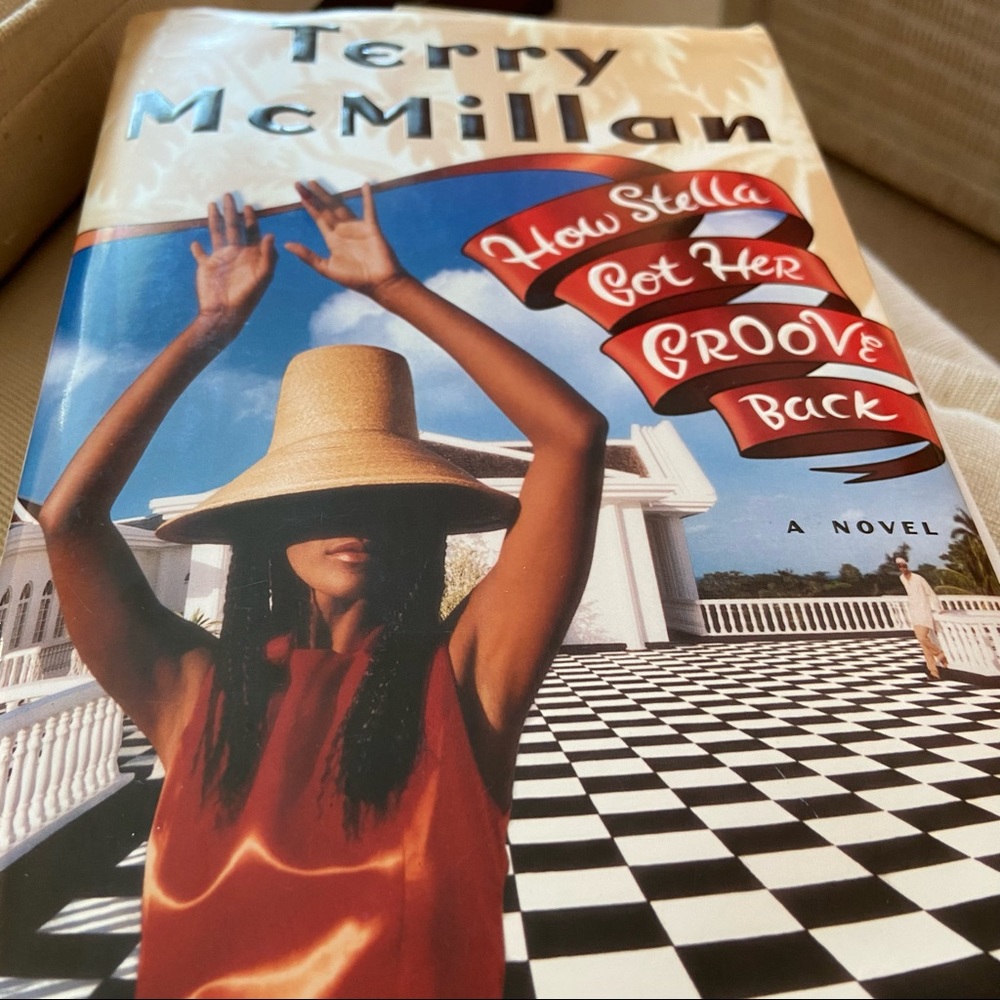 BOOK📖 By Terry McMillan- How Stella Got Her Groove Back (Signed Copy)